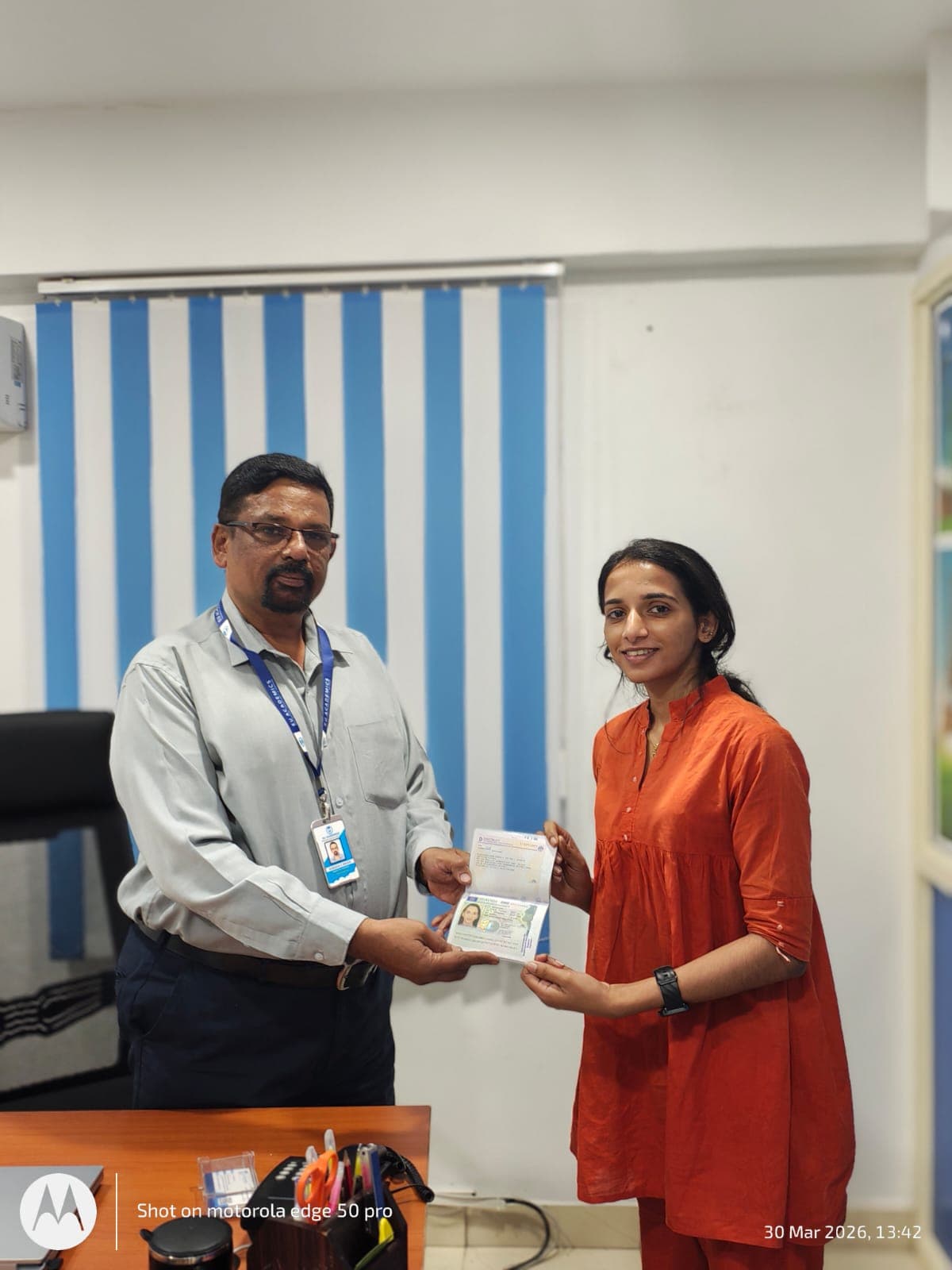 SUCCESSFULLY RECEIVED VISA