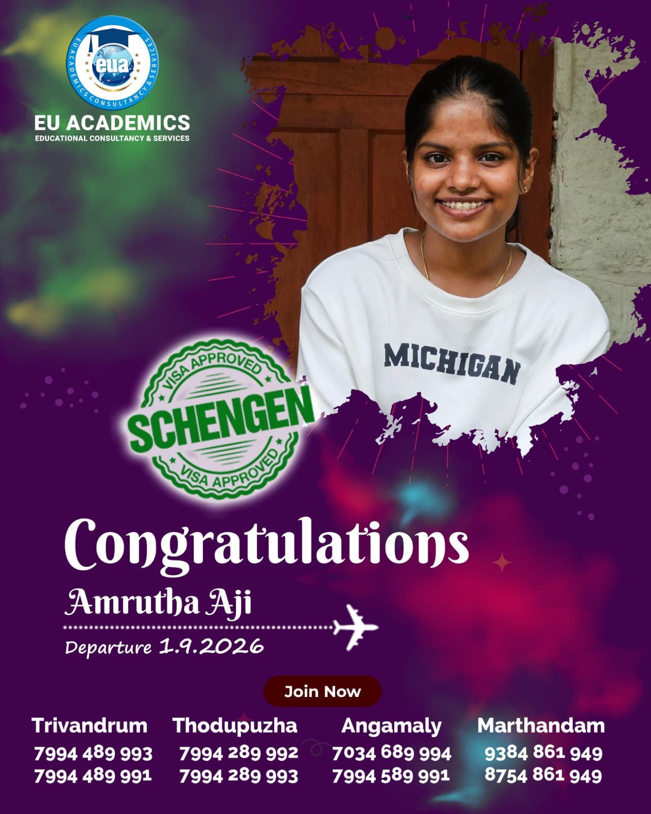 AMRUTHA AJI testimonial
